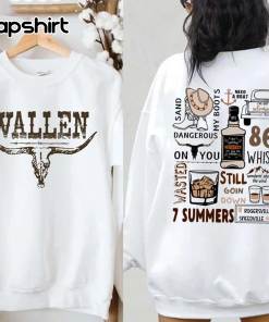 Wallen Western Sweatshirt, Retro Wallen Western Crewneck,…