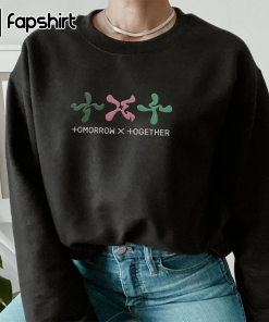 Tomorrow X Together Embroidered Sweatshirt | Embroidered…