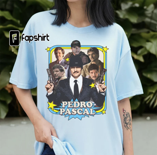 Retro Pedro Pascal Shirt | Limited Pedro Pascal Vintage Shirt | Actor Pedro Pascal Shirt | Joel Miller, Javier Peña, Agent Whiskey