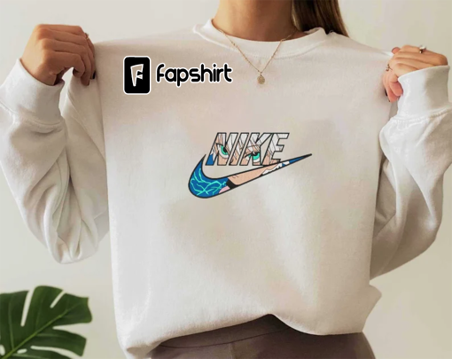 Embroidered Sweatshirt, T-Shirt, Hoodie, Anime Embroidered Shirt, Anime Gift, Anime Lover