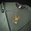 Custom N!ke embroidered sweatshirt vintage 90s style Crewneck Sweatshirt