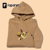 Pokemon Eevee Embroidered Hoodie; Pokemon Eevee embroidered sweatshirt; Pokemon embroidery; Pokemon Hoodies; Pokemon Eevee sweatshirt; Manga