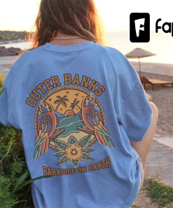 Aesthetic Shirt Outer Banks Crewneck Beach Shirt,…