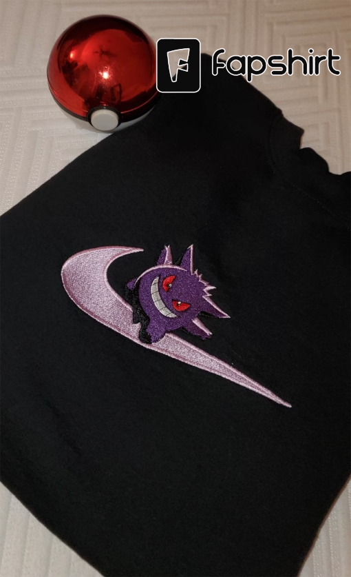 Black Gengar Sweatshirt Tshirt Hoodie options