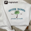 Outer Banks Embroidered Sweatshirt, OBX Sweatshirt, Surf Van Pogue Life Crewneck , Outer Banks Gift, North Carolina.