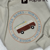 Outer Banks North Carolina Embroidered Crewneck with custom coloured embroidery