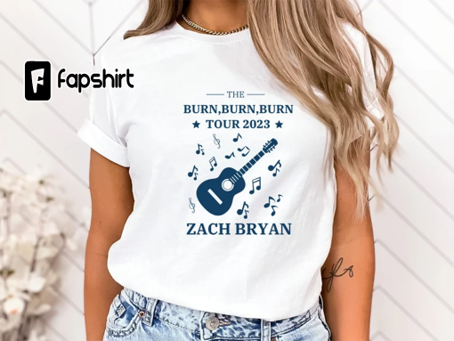 American Burn,Burn,Burn Tour 2023 Printed Front-Back shirt,Zach Bryan 90s Rap shirt,Zach Bryan Album Merch,Zach Bryan Shirt 2023,Zach Bryan