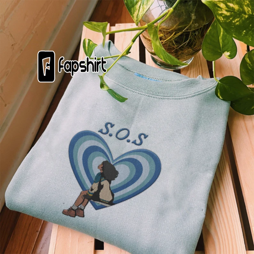 Sza SOS Embroidered Sweatshirt | Sza SOS Tour 2023 Sweater | Sza Rap R&B Embroidered Shirt