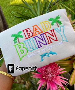 Bad Bunny World Hottest Tour Sweatshirt, Bad…