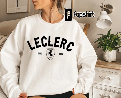 Vintage Charles Leclerc Bootleg Sweatshirt, Charles Leclerc F1 Shirt, Charles Leclerc Formula 1 Crewneck, Charles Leclerc Hoodie Long Sleeve