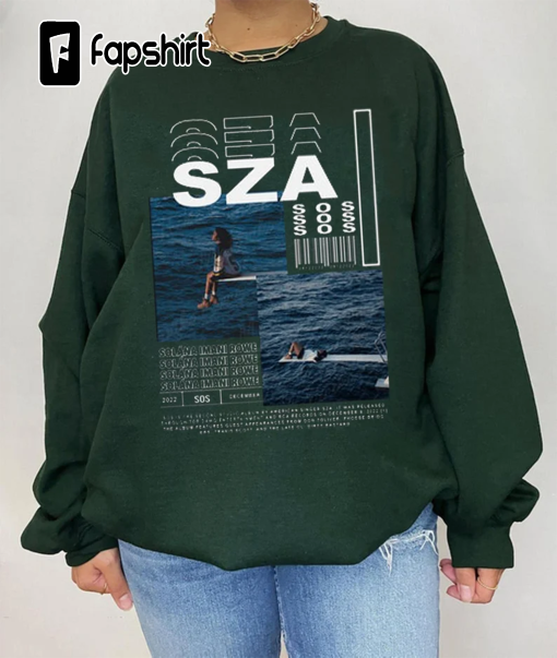 S.Z.A S.O.S 2023 Shirt, S.O.S Album Cover Tee, Rap R&B, Good days sza album cover, Princess diana inspired, Y2k Vintage tee