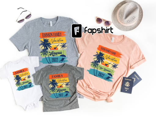 Custom Vacation Shirt, Family Matching Vacation Shirts, Vacation Shirts for Family ,Summer Vacation Shirt for Kids, Family Trip 2022 Shirts