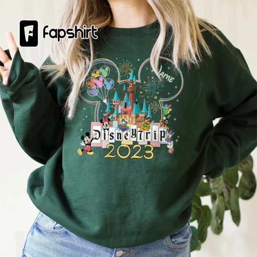 Disneytrip Family 2023 Shirt, Vacation Disney Matching Shirts, Disneyland Shirt, First Disney Trip 2023, Disneyworld 2023 Family Shirt