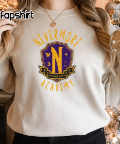 Nevermore Academy Youth Sweatshirt, Wednesday Adam Sweatshirt,…