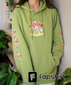 Mushroom Kit Cat Hoodie PREORDER | Kawaii…