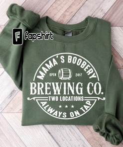 Breastfeeding Sweatshirt Mamas Boobery Crewneck Sweatshirt Nursing…