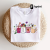 Wall-e Cartoon Brand Embroidered Sweatshirt, Brand Embroidered Crewneck, Custom Brand Embroidered Sweatshirts, Embroidered Sweatshirts