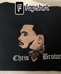 chris brown embroidered