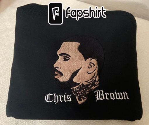 chris brown embroidered