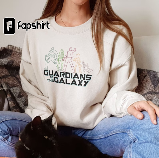 Guardians Of The Galaxy All Team Sweatshirts, Rocket, Peter Quill, Baby Groot, We Are Groot, Gamora, Groot, Avengers Shirt, Marvel Fan Gifts