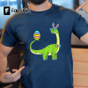 Brontosaurus Bunny Ears Egg Easter Day Dinosaur Dino Boys T-Shirt