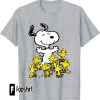 Peanuts Snoopy and friends dancing T-Shirt