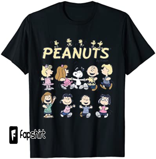 Peanuts Snoopy and friends dancing T-Shirt