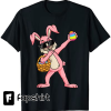 Easter Day Bunny Face Rainbow Sunglasses Pastel Easter T-Shirt