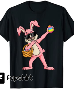 Funny Dabbing Rabbit Easter Day Eggs Dab…