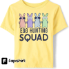 Easter Day Bunny Face Rainbow Sunglasses Pastel Easter T-Shirt