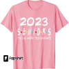 Funny Class of 2023 The One Where They Graduate Seniors 2023 T-Shirt