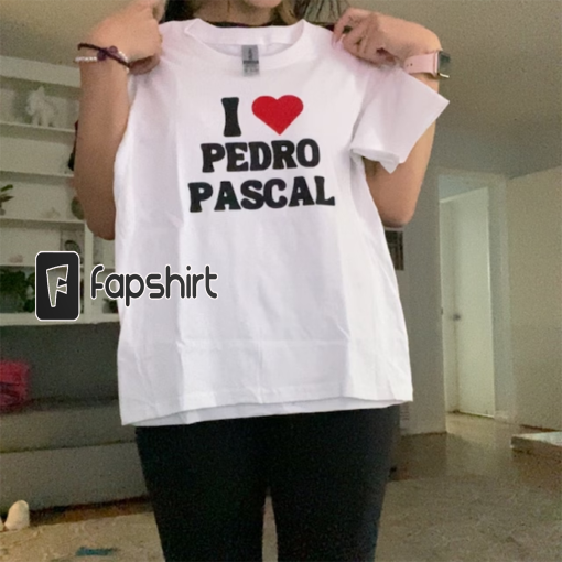 Y2K Baby Tee | Pedro Pascal | Movie TV Actor | 2000’s t-Shirt | I heart | I love | 90s Aesthetic | Grunge Clothing | Y2K Babydoll shirt