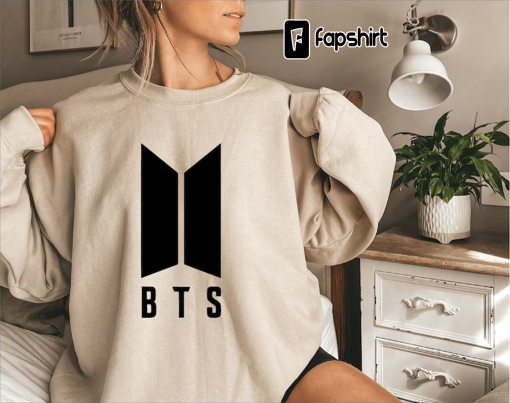 BTS Logo Shirt, BTS Group Sweatshirt, Bts Love TShirt, Bangtan Boys Hoodie, Korean Music Group Sweater, Jungkook, Jimin, Suga