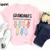 Personalized Grandma Shirt, Easter Bunny Shirt, Custom Bunny Shirt, Easter Grandma Shirt, Custom Easter Shirt, Gift For Grandma, Easter Gift