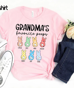 Easter Grandma Shirt, Custom Grandma Easter Shirt…