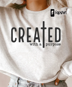 Created With a Purpose SVG PNG PDF,…