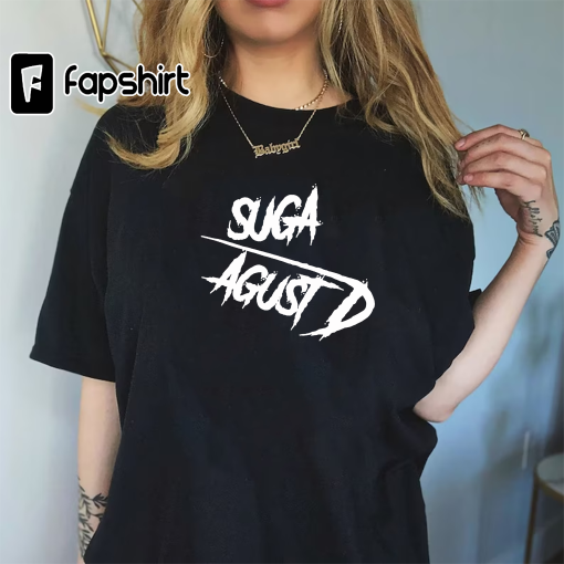 Suga shirt | min yoongi shirt | Bts shirt | yoongi bts | Agust D | World Tour | agust d concert | kpop gift | Kpop tshirt | Unisex tshirt