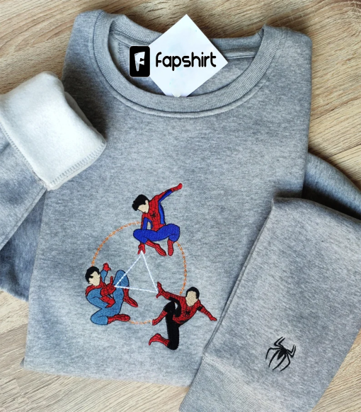 Embroidered Comic Characters embroidered Sweatshirt, embroidered Hoodie, embroidered T-shirt