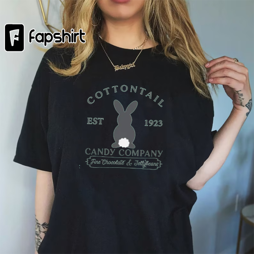 Cottontail Candy Company Easter Shirt,Easter Shirt For Woman,Carrot Shirt,Easter Shirt,Easter Family Shirt,Easter Day,Easter Matching Shirt