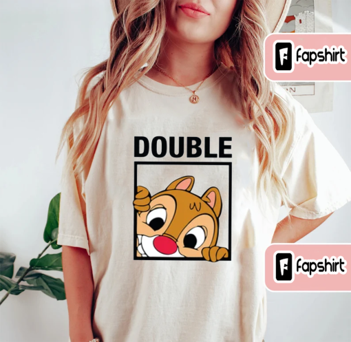 Chip and Dale shirt, Double Trouble Shirt, Disney Couple Shirts, Disney Family Shirts, Disney Vacation shirt, Sibling shirt, Brother Shirt