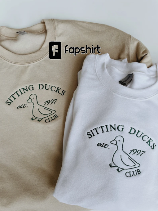 Sitting Ducks Club Embroidered Sweatshirt