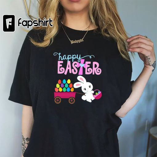 Happy Easter Shirt, Easter Day Shirt, Cute Easter Day Shirt, Bunny Shirt, Easter Egg Shirt, Happy Easter Day Shirt, Gift For Easter Day