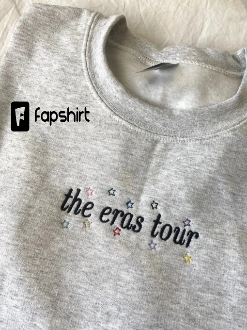 The Eras Tour Embroidered Sweater- Eras Tour Sweater