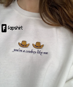 Embroidered Taylor Swift Cowboy Like Me Unisex…