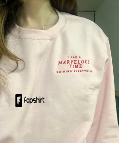 Embroidered Marvelous Time Unisex Sweatshirt