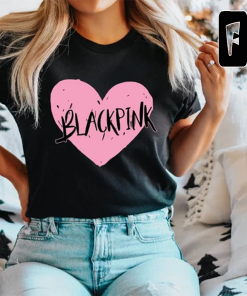 Blackpink Shirt, Kpop Lover Tank Top, Black…