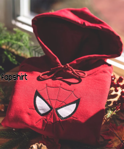 Inspired Spiderman crewneck Embroidered Sweatshirt Hoodie Unisex…