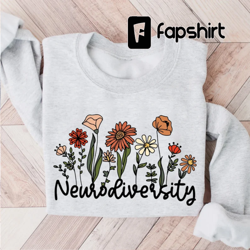 Neurodiversity Sweatshirt, Celebrate Neurodiversity Tee, Autism Awareness, Mental Health Shirt, Special Ed Bcba Shirt, ADHD Tee