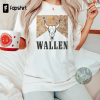 Last Night Wallen Bull Cow Hoodie,Vintage Cowboy Country Song Hoodie, Retro Country Music Hoodie, Unisex Western Tops Hoodie, Western Hoodie