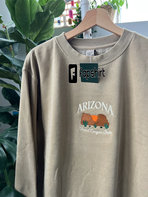 Arizona Embroidered Sweatshirt